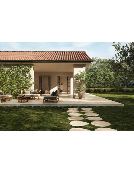 Carrelage Effet Travertin PIERRE ETERNELLE 80x80