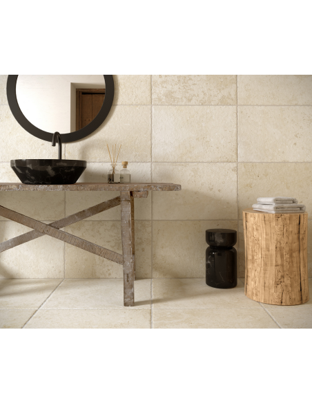 Carrelage Effet Travertin TRANI 60x60