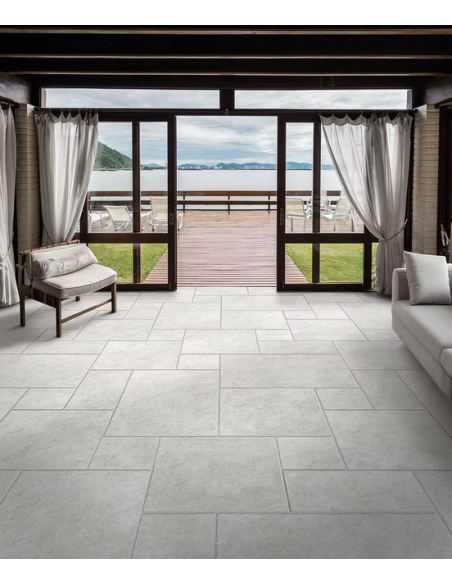 Carrelage Effet Pierre CALCAREA 90x90