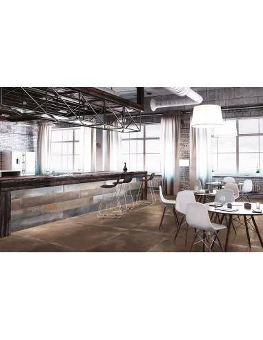 Carrelage Effet Metal INDUSTRIAL 90x90