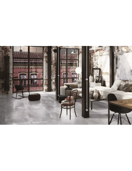 Carrelage Effet Metal INDUSTRIAL 90x90