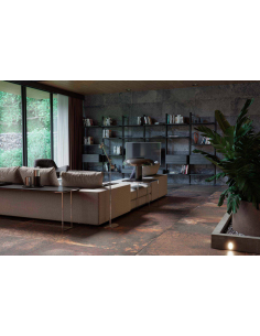 Carrelage Effet Metal CORTEN 100x100