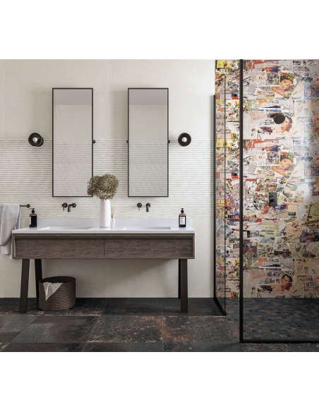 Carrelage Effet Metal CORTEN 60x60