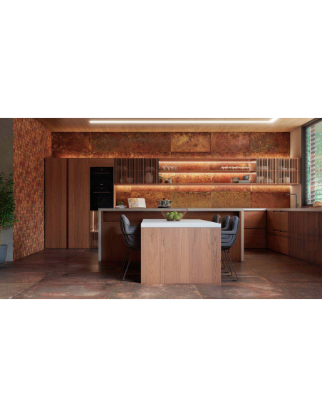 Carrelage Effet Metal CORTEN 60x60