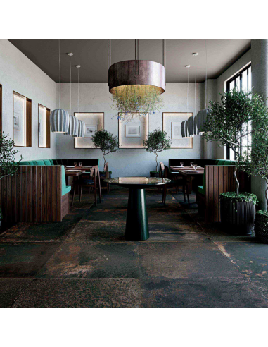 Carrelage Effet Metal CORTEN 50x100